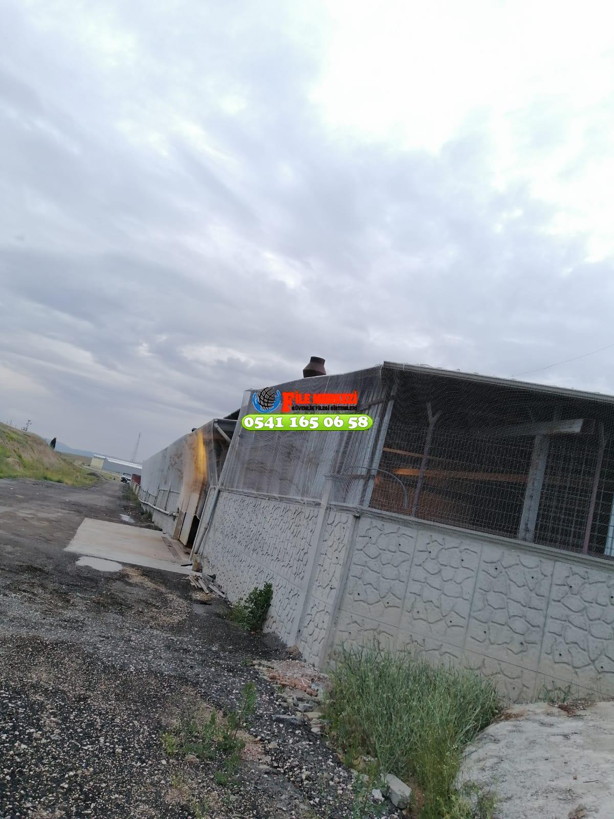 Niğde Bor Fabrika Kuş Önleme Filesi 0541 165 06 58